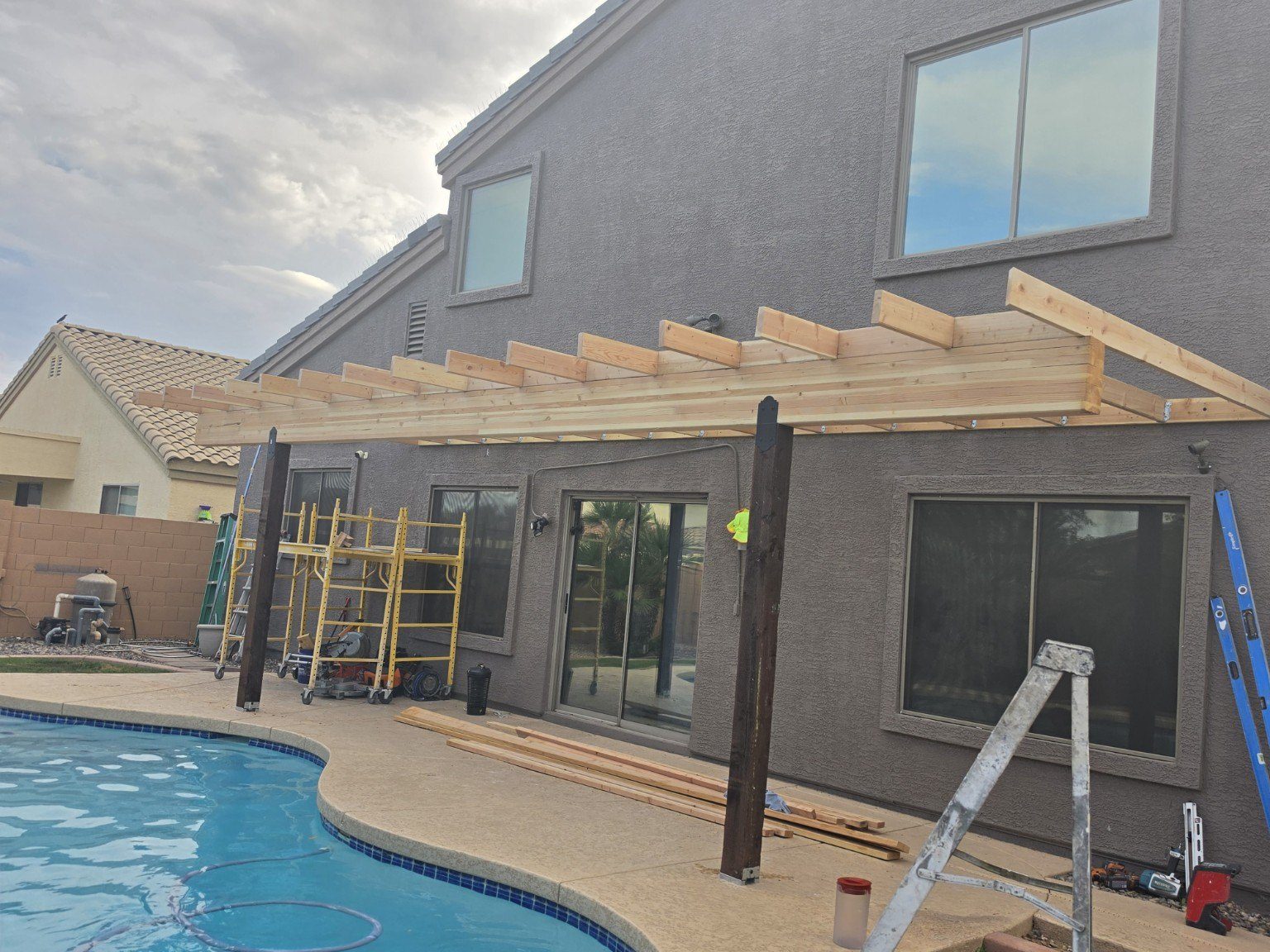 Patio construction